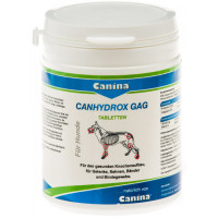 Вітаміни для собак великих порід Canina «Canhydrox GAG» 120 таблеток, 200 г (для суглобів)