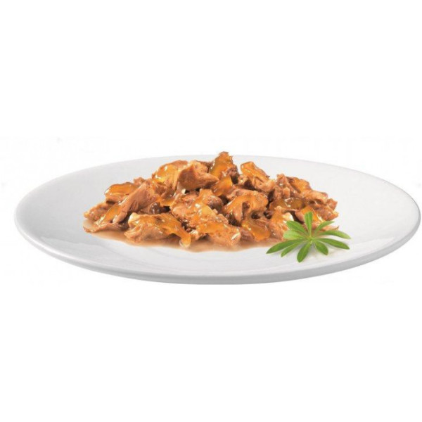 Вологий корм Gourmet (Гурме Дуо) Perle Duo для кішок з океанічною рибою і тунцем 85 г*24 шт