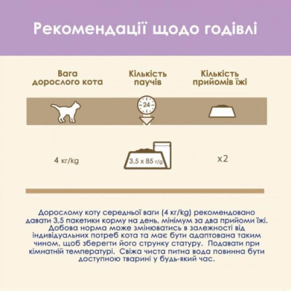 Вологий корм Purina Cat Chow для кішок чутливим травленням, лосось і цукіні, шматочки в желе 85 г*26 шт.