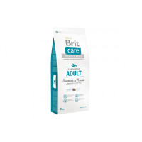 Сухой гипоаллергенный корм для собак весом до 25 кг Brit Care (Брит Кеа) GF Adult Salmon & Potato 12 кг с лососем и картофелем