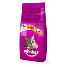Сухий корм для кішок Whiskas смачний подушечки з куркою 300 гр