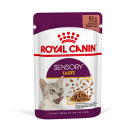 Влажный корм для взрослых кошек ROYAL CANIN SENSORY TASTE GRAVY 85 г * 12 шт блок