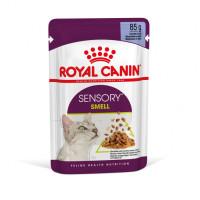 Вологий корм для дорослих котів ROYAL CANIN SENSORY SMELL JELLY 85 г * 12 шт блок