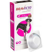 Бравекто (Bravecto) Жевательная таблетка для защиты собак от клещей и блох 40 -56 кг