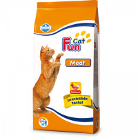 Повнораційний сухий корм Farmina Fun Cat, для дорослих котів, з м'ясом, 20 кг