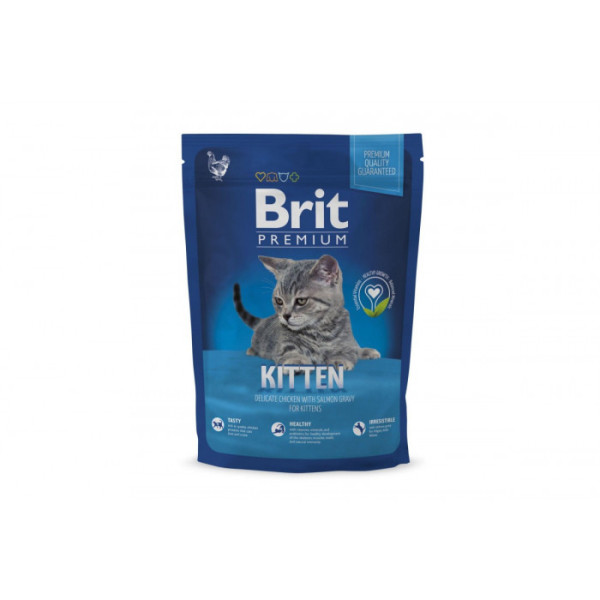 Сухий корм для кошенят Brit Premium (Брит Преміум) Cat Kitten 800 г з куркою