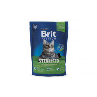 Сухой корм для стерелизованных котов Brit Premium (Брит Премиум) Cat Sterilized 800 г с курицей