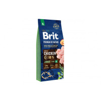 Сухий корм для цуценят гігантських порід Brit Premium Junior XL 15 кг (курка)