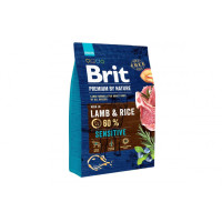 Сухой корм для собак Brit Premium Dog Sensitive 3 кг - ягненок и рис