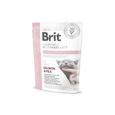 Сухой корм для котов с аллергией Brit GF Veterinary Diets (Брит ветеринарная диета) Cat Hypoallergenic 400 г