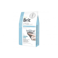 Сухой корм для котов, для снижения веса Brit GF Veterinary Diet Obesity 2 кг - курица