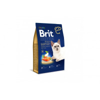 Сухой корм для коотов Brit Premium by Nature Cat Adult Salmon с лососем 8 кг