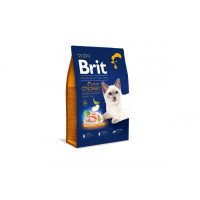 Сухий корм для котів, які живуть у приміщенні Brit Premium by Nature Cat Indoor 8 кг (курка)