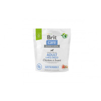 Корм для собак великих порід Brit Care Dog Sustainable Adult Large Breed Chicken & Insect з куркою та комахами, 1 кг
