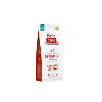 Корм для собак с чувствительным пищеварением Brit Care Dog Grain-free Sensitive Venison беззерновой с олениной, 12 кг