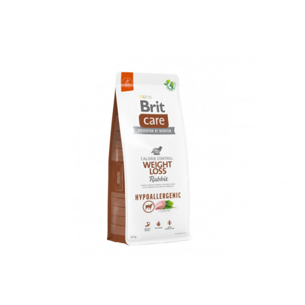 Корм для собак із зайвою вагою Brit Care Dog Hypoallergenic Weight Loss гіпоалергенний з кроликом, 12 кг