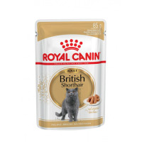 Влажный корм для взрослых кошек ROYAL CANIN BRITISH SHORTHAIR ADULT 85 г * 12 шт блок