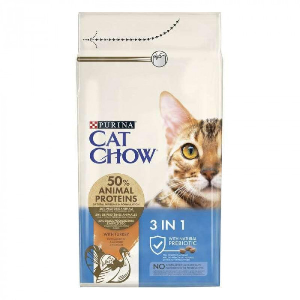 Сухий корм Purina Cat Chow (Кет Чау) Special Care 3 in1 (3 в 1) для котів 400 г