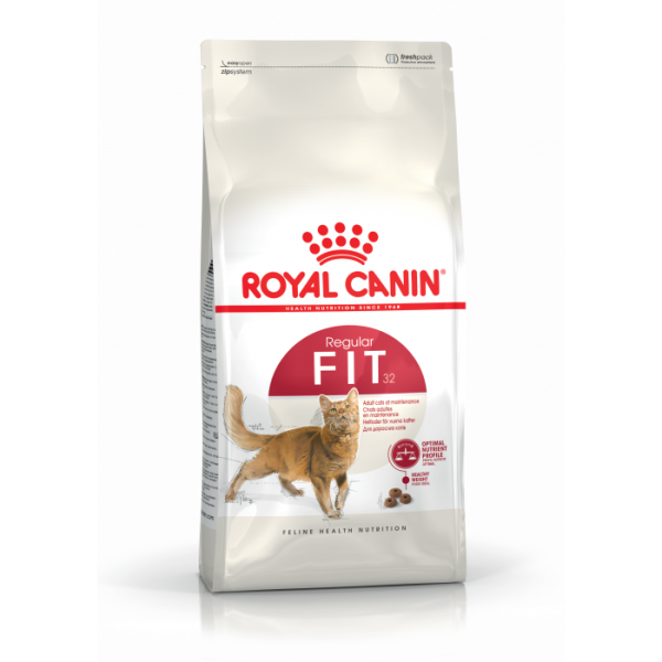 Акція! Корм для домашніх та вуличних кішок ROYAL CANIN FIT 1,6+400 грам у подарунок!