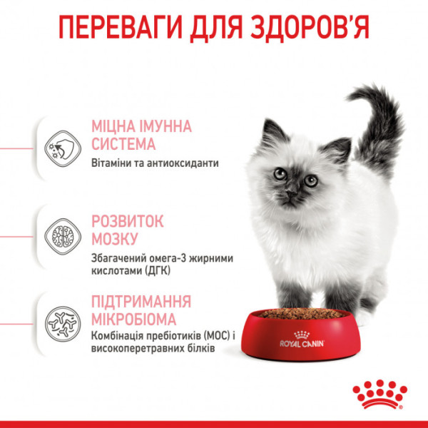 Корм для кошенят ROYAL CANIN KITTEN 2 кг+контейнер!