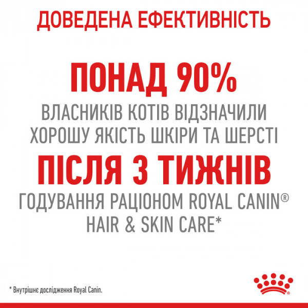 Корм для котів ROYAL CANIN HAIR&SKIN CARE 2 кг