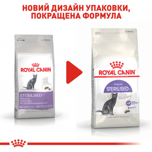 Корм для дорослих стерилізованих котів ROYAL CANIN STERILISED 400 г