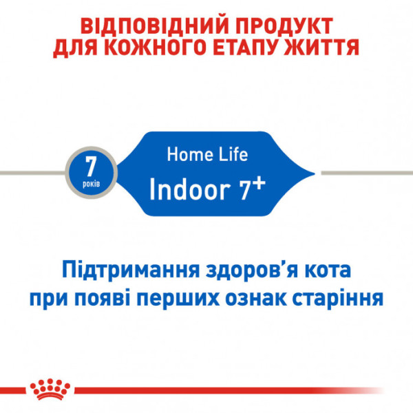 Корм для домашніх котів ROYAL CANIN INDOOR 7+ 3.5 кг