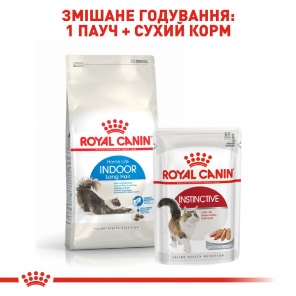 Корм для домашніх котів ROYAL CANIN INDOOR LONGHAIR 0,4 кг