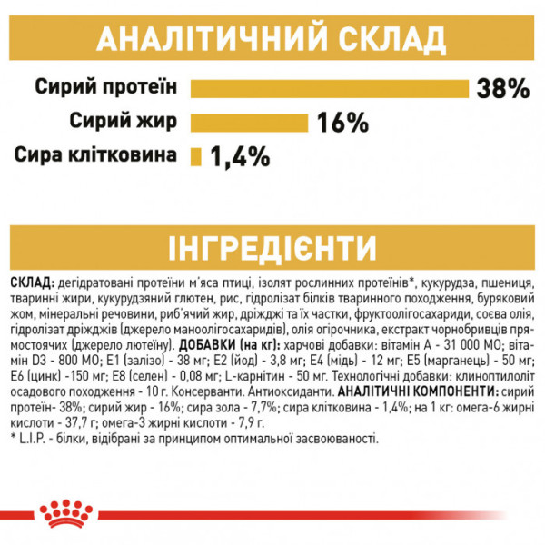 Корм для дорослих котів ROYAL CANIN SIAMESE ADULT 10 кг