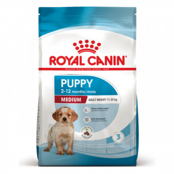Корм для цуценят ROYAL CANIN MEDIUM PUPPY 15 кг