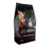 Сухий корм Savory Fresh Turkey & Lamb Adult Small Breed для собак малих порід з індичкою та ягням 3 кг