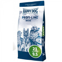 Happy Dog (Хеппи Дог) Prof-Line Basic 23/9,5 - Сухой корм для взрослых собак всех пород, 20 кг