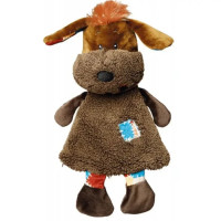 Игрушка Trixie для собак «Собака с заплаткой» 28 см