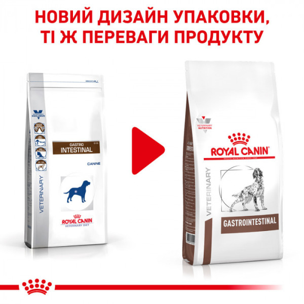 Корм для дорослих собак ROYAL CANIN GASTRO INTESTINAL DOG 7.5 кг