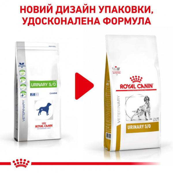 Корм для дорослих собак ROYAL CANIN URINARY S/O DOG 13 кг