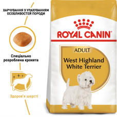 Корм для взрослых собак ROYAL CANIN WESTIE ADULT 500 г