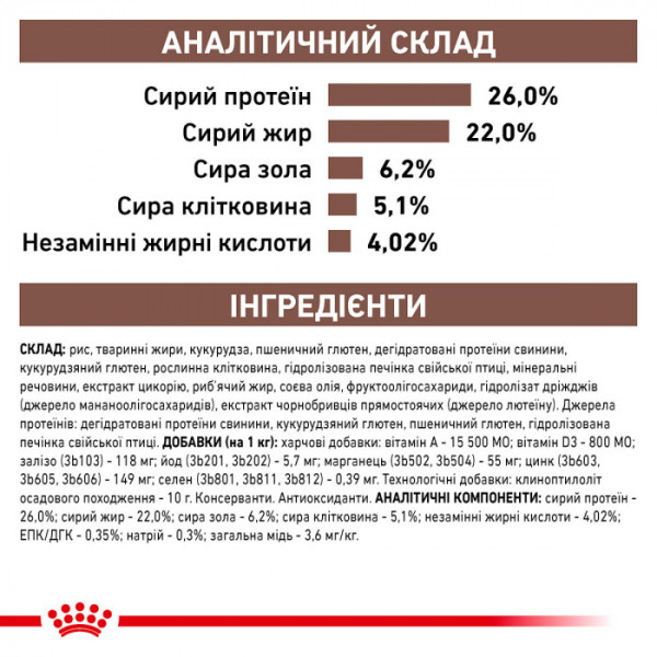 Сухий корм для котів, при захворюваннях печінки Royal Canin Hepatic 4 кг (домашній птах)