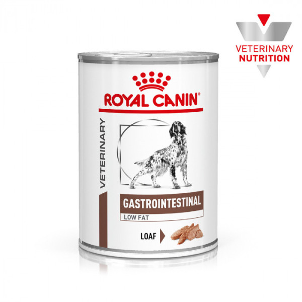 Вологий корм для собак Royal Canin Gastro Intestinal Low Fat - при порушеннях травлення зі зниженим вмістом жиру (паштет) 420 г