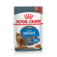 Влажный корм для взрослых кошек ROYAL CANIN LIGHT WEIGHT CARE кусочки в соусе 85 г * 12 шт блок
