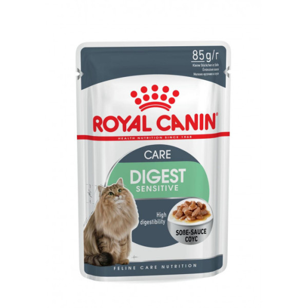Вологий корм для дорослих  котів ROYAL CANIN DIGEST SENSITIVE  85 г *1 2 шт блок