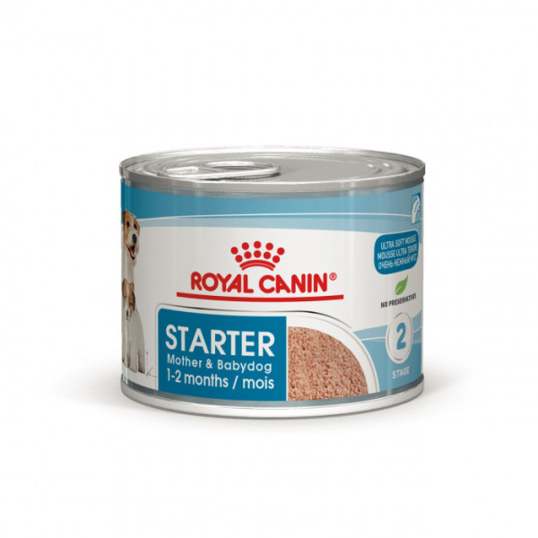Вологий корм для новонароджених собак ROYAL CANIN STARTER MOUSE 195 г