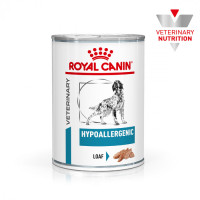 Вологий корм для дорослих собак ROYAL CANIN HYPOALLERGENIC DOG Cans 400 г * 12шт