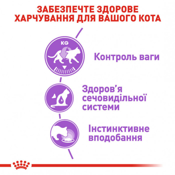 Вологий корм для дорослих стерилізованих котів ROYAL CANIN STERILISED IN GRAVY 85 кг * 12 шт блок