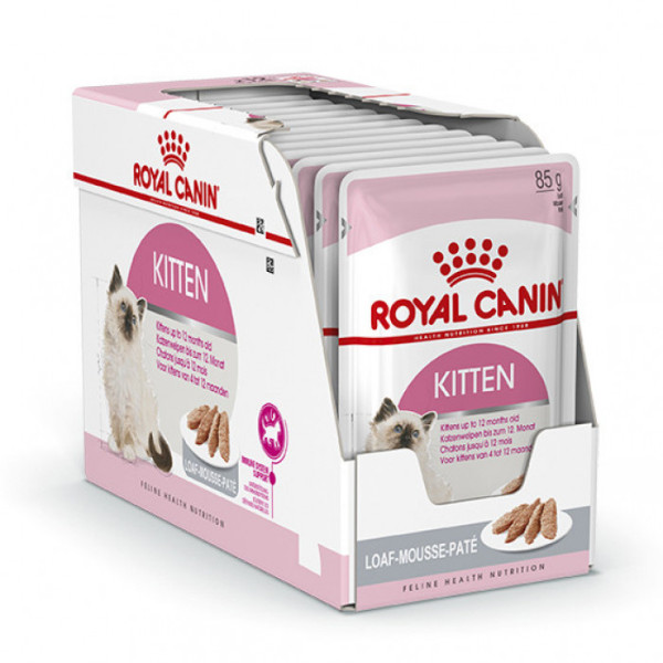 Вологий корм для кошенят ROYAL CANIN KITTEN LOAF 85 г * 12 шт