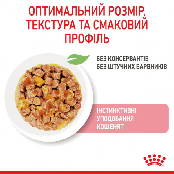 Вологий корм для кошенят ROYAL CANIN KITTEN IN JELLY 85 г * 12 шт