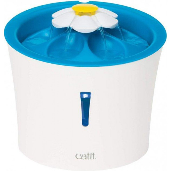 Купить Поилка-фонтан Catit «Flower Fountain LED» с подсветкой 3 л