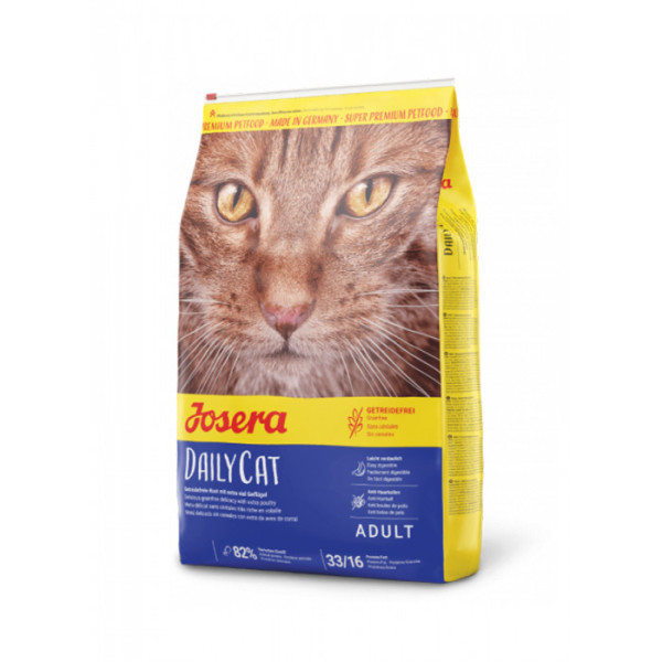 Сухий повсякденний корм Josera DailyCat з куркою для котів 10 кг