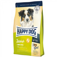 Happy Dog (Хеппі Дог) Junior Lamb&Rice - Сухий безглютеновий корм для юніорів середніх та великих порід, 4 кг