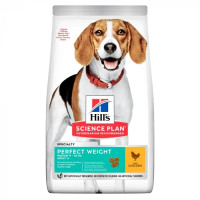 Сухий корм для дорослих собак середніх порід, контроль ваги Hills Adult Medium Perfect Weight 2 кг