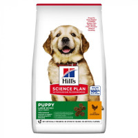 Сухой корм для щенков крупных пород Hills Science Plan Puppy Large Breed 14.5 кг (курица)